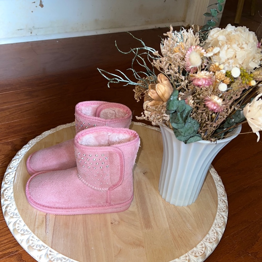 Jeweled Ugg style boots